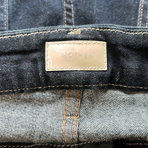 MOTHER The Looker Too Good To Be True Jean Dark Wash Designer Sz 30 - Picture 8 of 15